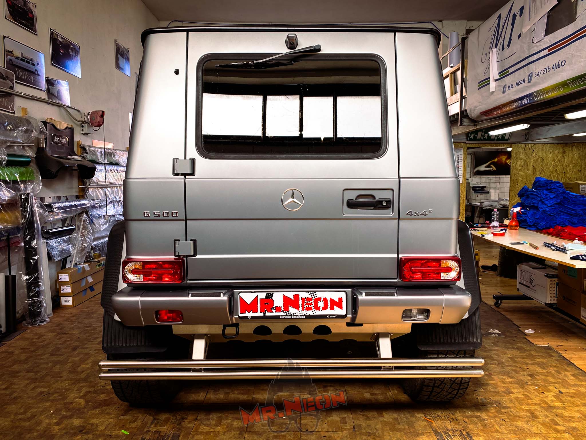 wrapping mercedes g500 posteriore
