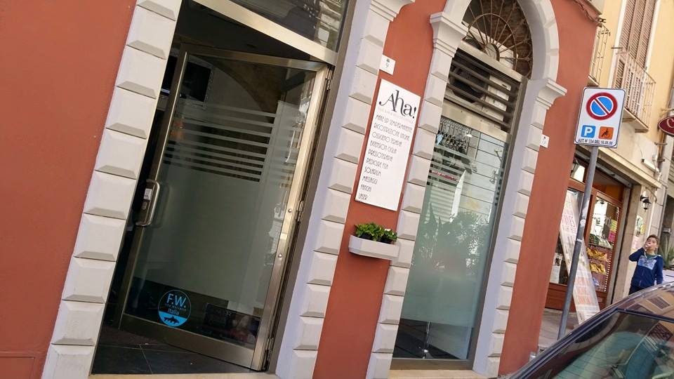 pellicola sabbiata-a-strisce-negozio-vetrina