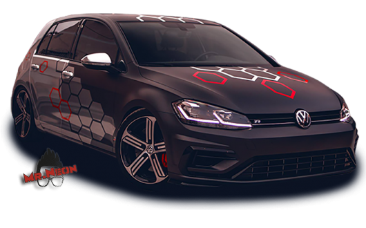 golf wrapping grey